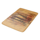 秋動揺して昇華 バスマット (アングル)