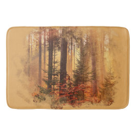 秋動揺して昇華 バスマット