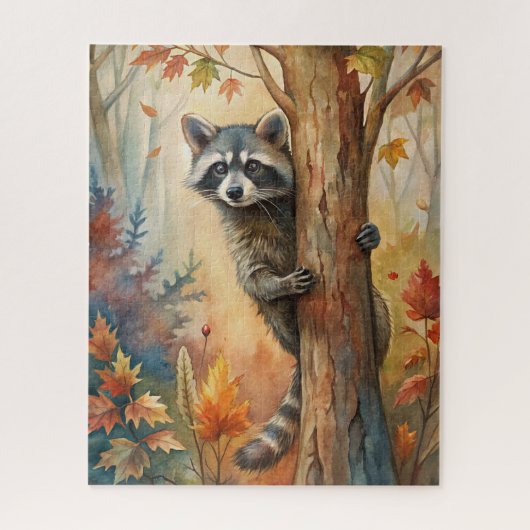 秋動物パズル ジグソーパズル (縦)