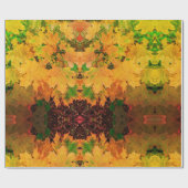 秋包装紙 ラッピングペーパー (フラット)