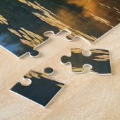 秋反射オンブルーレイク ジグソーパズル (側面)