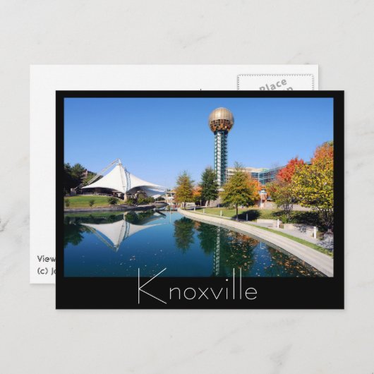 秋反射 ポストカード (正面/裏面)