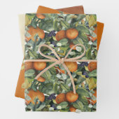 秋収穫テーマ ラッピングペーパーシート (インサイチュ)