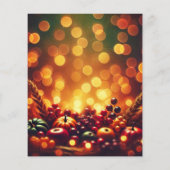 秋収穫果実《写真》ぼけ味スクラップブック紙シート (裏面)