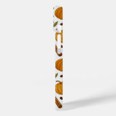 秋収穫用スパイスシナモン及びカボチャ模様 Case-Mate iPhoneケース (裏面 / 左)