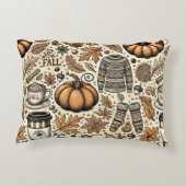 秋収穫 アクセントクッション (裏面)