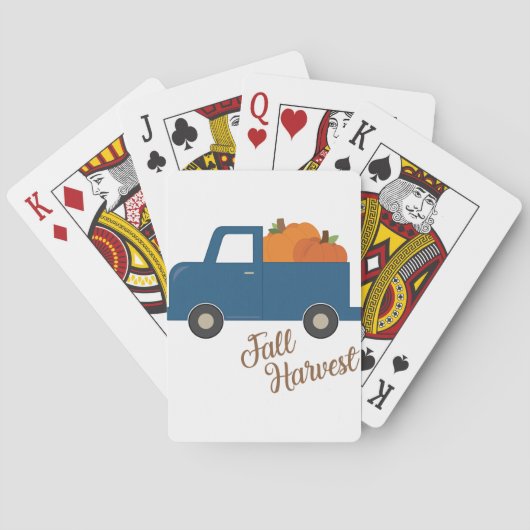 秋収穫 トランプ (裏面)