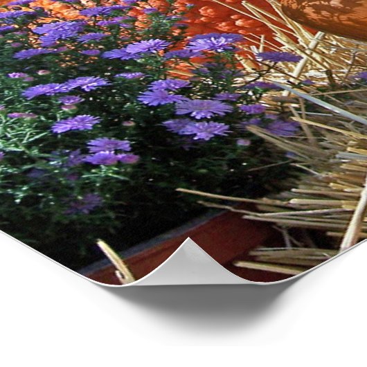 秋収穫 ポスター (角)