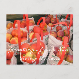 秋収穫 ポストカード