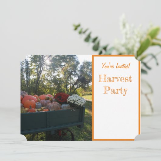 秋収穫 招待状 (スタンド正面)