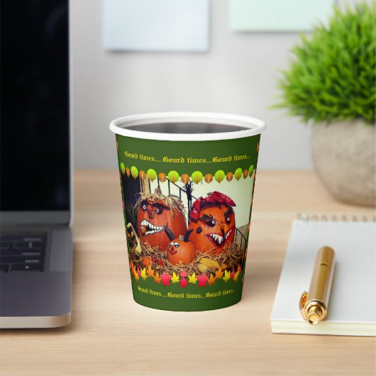 秋収穫 紙コップ (インサイチュ)