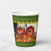 秋収穫 紙コップ (裏面)