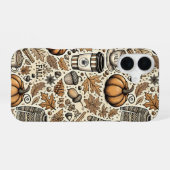 秋収穫 iPhone 16ケース (裏面横)