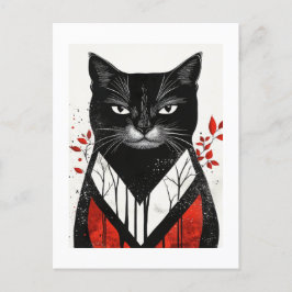 秋口ひげ猫コレクション ポストカード