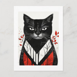 秋口ひげ猫コレクション ポストカード