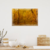 秋口ゲートプリント ポスター (キッチン)