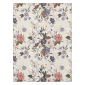 秋口継ぎ目の花模様 テーブルクロス (正面)