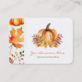 秋名刺 名刺 (正面)