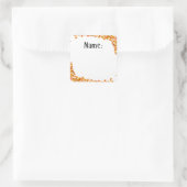 秋名掲示板用シール スクエアシール (バッグ)