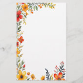 秋咲 便箋 (正面)