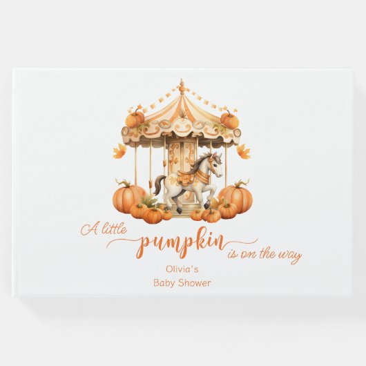 秋回転木馬カボチャが途中だ ゲストブック (正面)