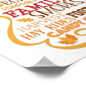 秋地下鉄アートポスター ポスター (角)