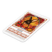 秋型フレキシブル磁石 マグネット (左側)