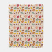 秋型毛布 フリースブランケット (正面)