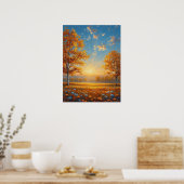 秋場 ポスター (キッチン)