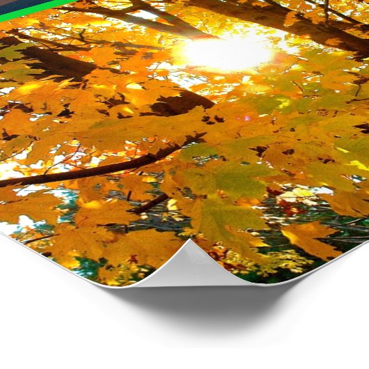 秋壮麗 ポスター (角)