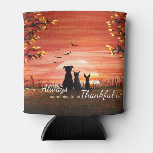 秋夕日 缶クーラー (正面)