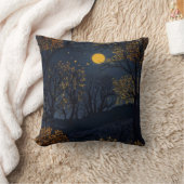 秋夜の森 クッション (ブランケット)