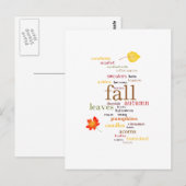 秋夢 ポストカード (正面/裏面)