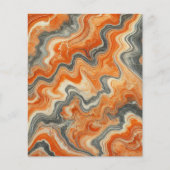 秋大理石かぼちゃスパイススクラップブック紙 (正面)