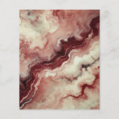 秋大理石ハーベストワインスクラップブック紙 (裏面)