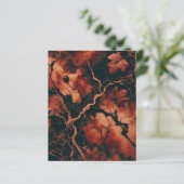 秋大理石ラスティ離れススクラップブック紙 (スタンド正面)