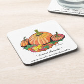 "秋好み"の…コルクのコースター コースター (左側)