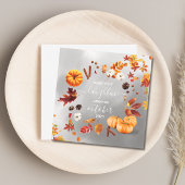 秋妊娠告知 招待状