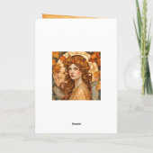 秋妖精 – アーティシック カード (裏面)