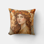 秋妖精 – アーティシック クッション (正面)