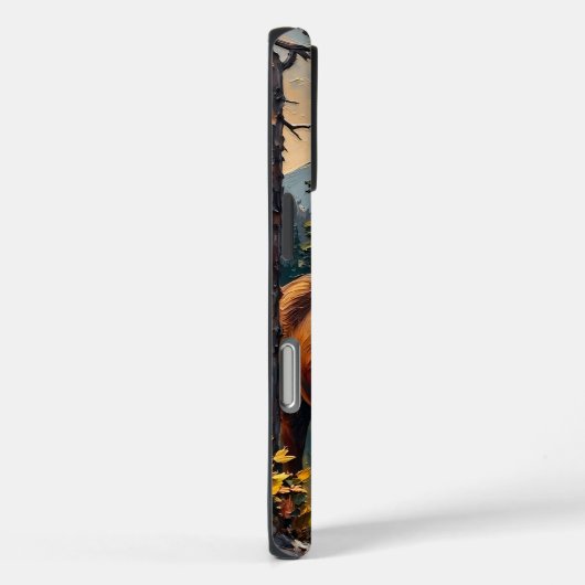 秋威厳のあるの森のムース Case-Mate iPhoneケース (裏面 / 右)