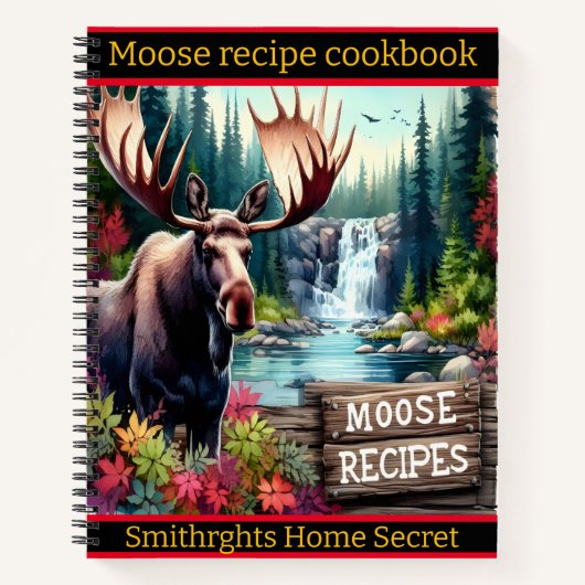 秋威厳のあるの穏やかな滝で息を呑む ノートブック (正面)