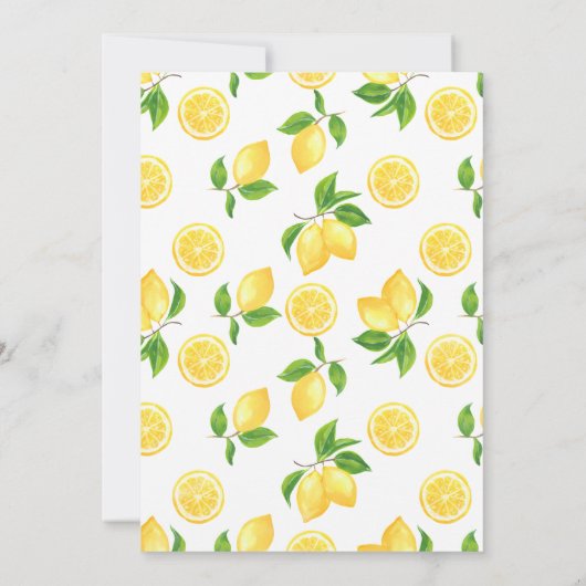 秋婚約した感謝祭婚約パーティ 招待状 (裏面)