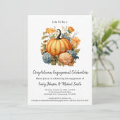 秋婚約パーティ 招待状 (スタンド正面)