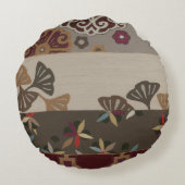 秋季タペストリーII ラウンドクッション (裏面)