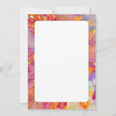 秋季ブライト縁ど招待状 招待状 (裏面)