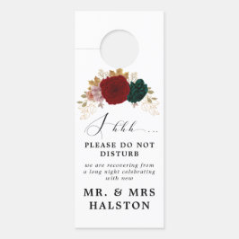 秋季ブルゴーニュエメラルドグリーニーティスターブしない ドアノブサイン