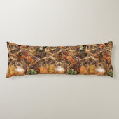 秋季場面白い尾シカで強く反対して下さい ボディピロー (正面)