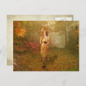 秋季折々の葉書 ポストカード (正面/裏面)