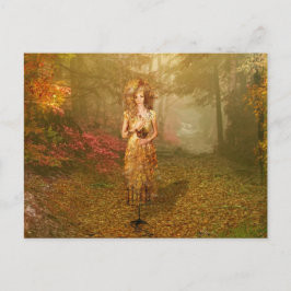 秋季折々の葉書 ポストカード
